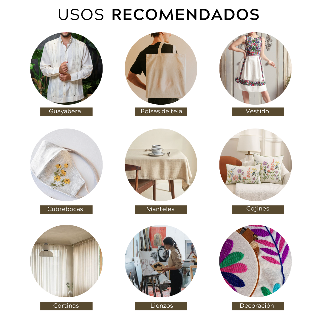 Manta San Juan color (145g m², 1.50m de ancho)