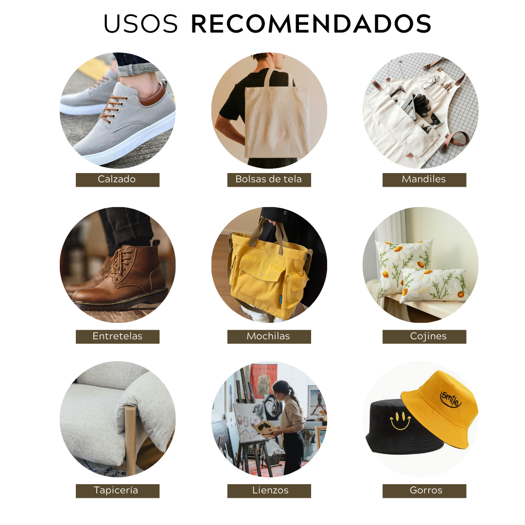 Loneta cruda Torzal 300 (300g m², 1.60m de ancho, hilos torzales)